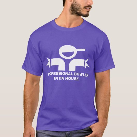 Grappig T-shirt met citaat voor bowler (Voorkant)