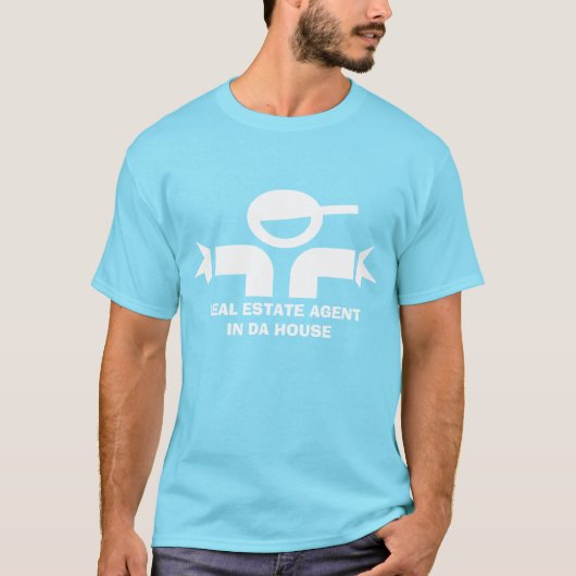 Grappig T-shirt met citaat voor makelaar (Voorkant)