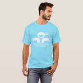 Grappig T-shirt met citaat voor makelaar (Voorkant volledig)