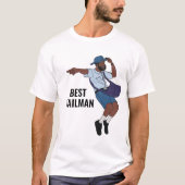 Grappig T-Shirt met Dansende Postbode waardering (Voorkant)