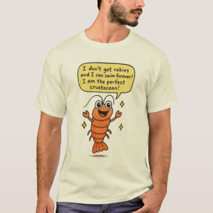 Grappig T-shirt met Kreeft – “Ik ben de Perfecte S