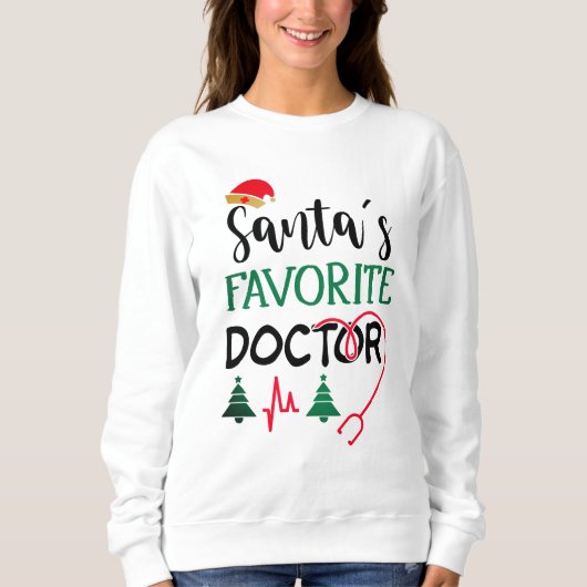 Grappig t-shirt met Santa's Doc (Voorkant)