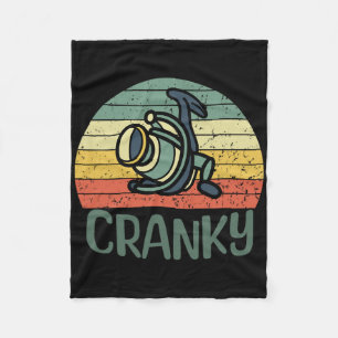 Grappig T-shirt met Visgraatwoordspeling voor Chag Fleece Deken