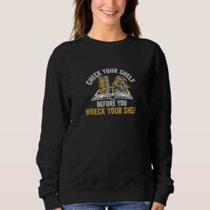 Grappig T-Shirt met Woordspeling voor Boekliefhebb