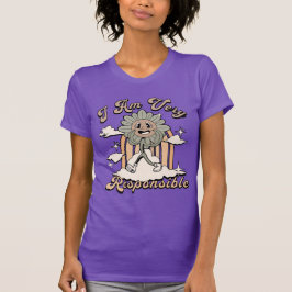 Grappig T-shirt met Zonnebloem