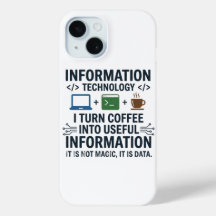 Grappig T-shirt over informatica - Eet Slaap Codee