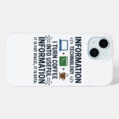 Grappig T-shirt over informatica - Eet Slaap Codee Case-Mate iPhone Case (Achterkant (horizontaal))