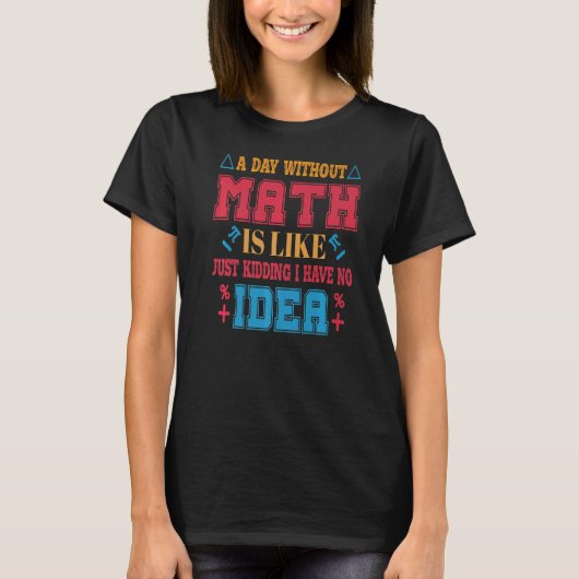 grappig T-shirt over wiskunde Cool Mathematics Pro (Voorkant)