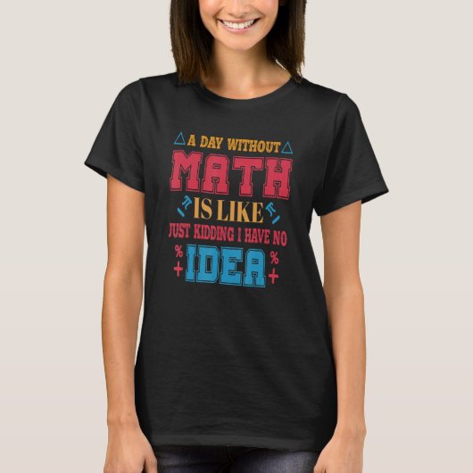 grappig T-shirt over wiskunde Cool Mathematics Pro (Voorkant)