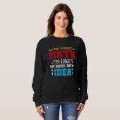 grappig T-shirt over wiskunde Cool Mathematics Pro (Voorkant volledig)