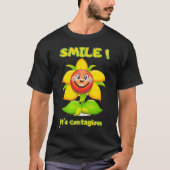 grappig T-shirt "SMILE" (Voorkant)