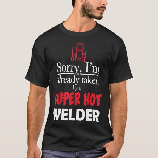 Grappig T-shirt Sorry Im al genomen door een super (Voorkant)