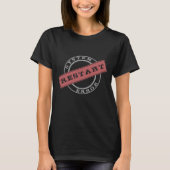Grappig T-shirt stempel tekst herstart - aanpasbaa (Voorkant)