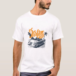 Grappig T-shirt Surfen