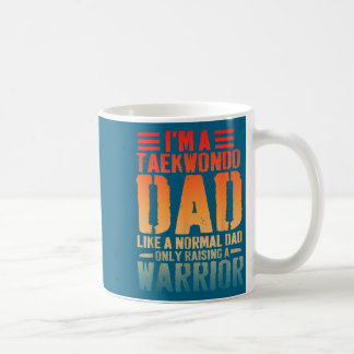 Grappig T-shirt Taekwondo Vader Als Normale Vader Koffiemok