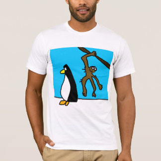 Grappig T-shirt van een band