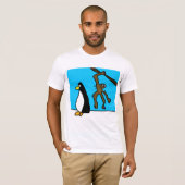 Grappig T-shirt van een band (Voorkant volledig)