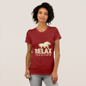 Grappig T-shirt voor blondjes (Voorkant volledig)