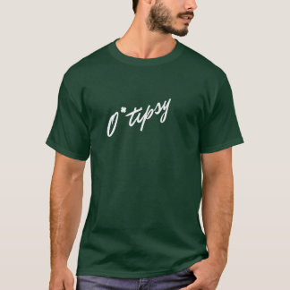 grappig t-shirt voor de tipsy
