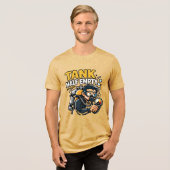 Grappig T-shirt voor Duikers-Duikfles Halfleeg (Voorkant volledig)