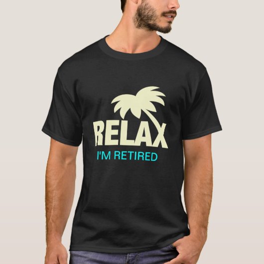 Grappig T-shirt voor gepensioneerde (Voorkant)