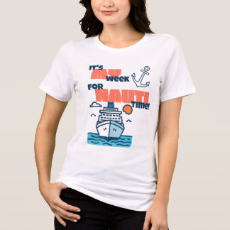 Grappig T-Shirt voor Groepen & Teams: Nauti Time C