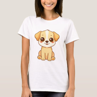 Grappig T-shirt voor hondenliefhebbers Cute Puppy