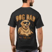 Grappig T-shirt voor hondenpapa (Achterkant)