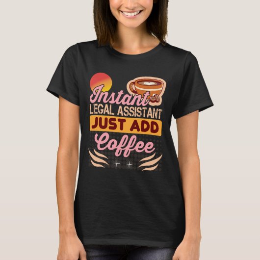 Grappig T-shirt voor juridisch assistenten voor vr (Voorkant)
