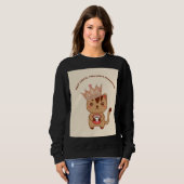 Grappig T-Shirt voor Kattenliefhebbers en Coffeeli (Voorkant volledig)