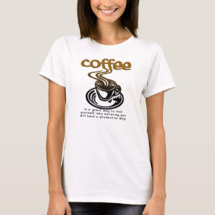 Grappig T-Shirt voor Koffie Fanaten
