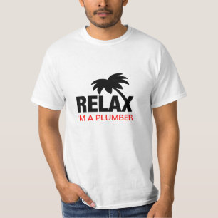 Grappig T-shirt voor loodgieters met humoristische