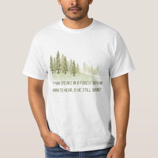 Grappig T-shirt voor mannen (Voorkant)