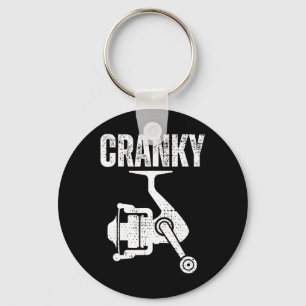 Grappig T-shirt Voor Mannen Chagrijnig T-shirt Vis Sleutelhanger