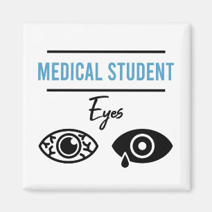 Grappig T-shirt voor Medische Studenten Dokter T-s Magneet