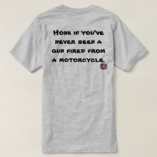 Grappig T-shirt voor motorrijders