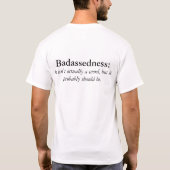Grappig T-shirt voor motorrijders (Achterkant)
