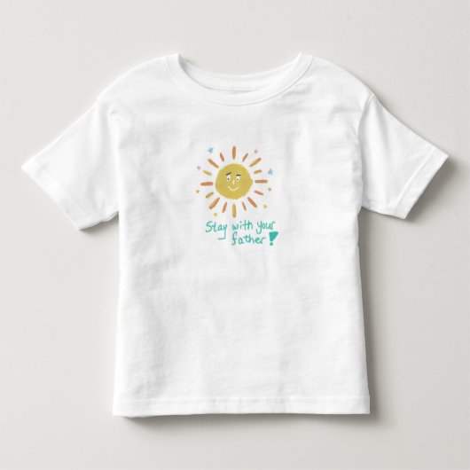 Grappig T-shirt voor peuters (Voorkant)