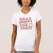 Grappig T-shirt voor vrijgezellenfeest vrouwen (Voorkant)