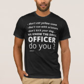 grappig T-shirt "WE WETEN DE DRILL" (Voorkant)