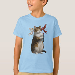 Grappig Tabby Dilemma Kinder T-Shirt