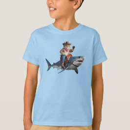 Grappig Tabby Haai Kinderen T-Shirt