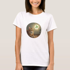 Grappig tabby kattenkruid Het moest Je kat dame zi T-shirt
