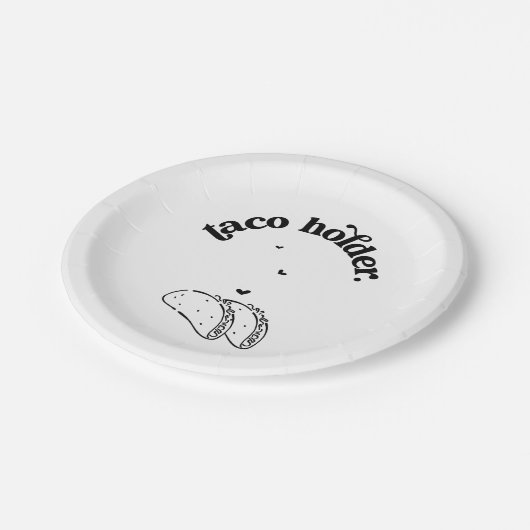 Grappig 'Taco Holder' Bord (Gekanteld)