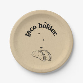 Grappig 'Taco Holder' Bord