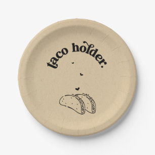 Grappig 'Taco Holder' Bord