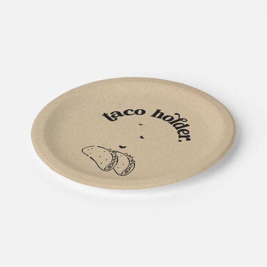 Grappig 'Taco Holder' Bord (Gekanteld)