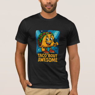 Grappig Taco Rapper T-shirt – Foodie Gift T-shirt