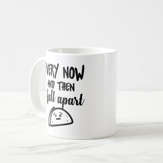 Grappig Tacos-Mok... en dan Herfst ik... Koffiemok (Voorkant links)