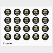 Grappig Tacoshemd. Cinco De Mayo1 Ronde Sticker (Vel)